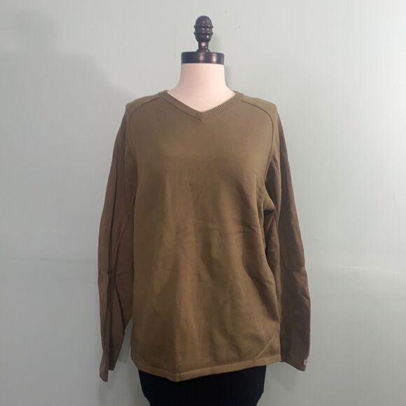 Vintage Olive Green Nike Workout Sweater - Picture 1 of 6